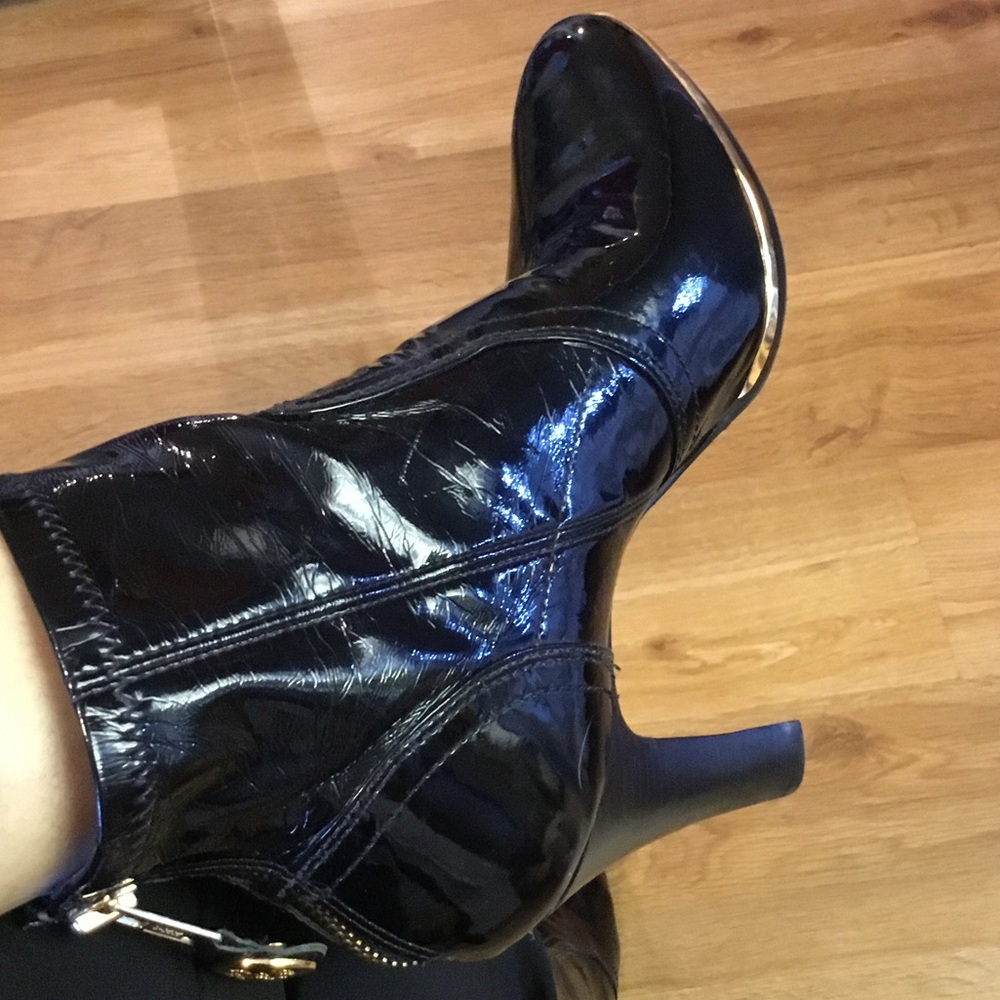 TORY BURCH ankle Patent Leather booties size 9 - Picture 5 of 8